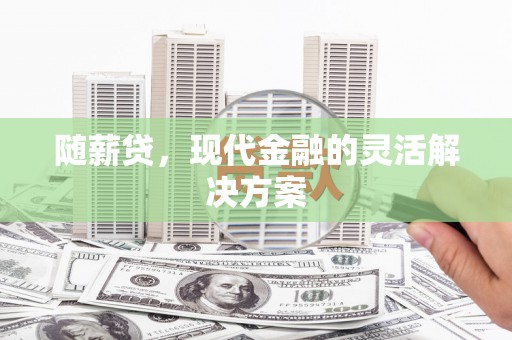 新北随薪贷，现代金融的灵活解决方案