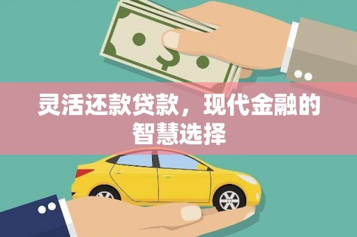 新北灵活还款贷款，现代金融的智慧选择