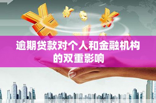 新北逾期贷款对个人和金融机构的双重影响