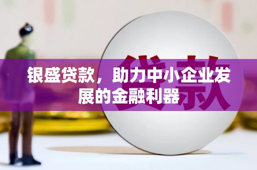 新北银盛贷款，助力中小企业发展的金融利器