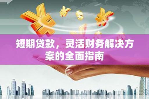 新北短期贷款，灵活财务解决方案的全面指南