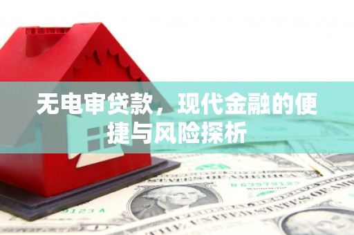 新北无电审贷款，现代金融的便捷与风险探析