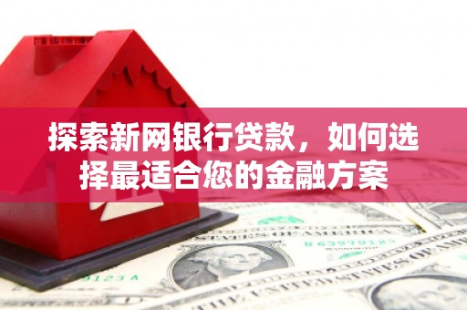 新北探索新网银行贷款，如何选择最适合您的金融方案