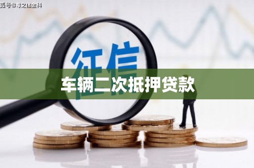 新北车辆二次抵押贷款