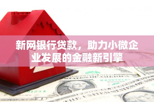 新北新网银行贷款，助力小微企业发展的金融新引擎