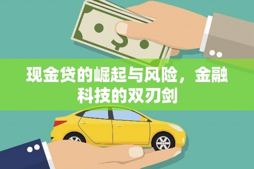 新北现金贷的崛起与风险，金融科技的双刃剑