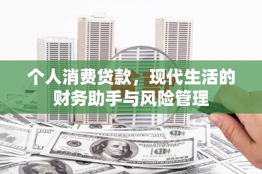 新北个人消费贷款，现代生活的财务助手与风险管理