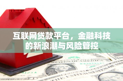 新北互联网贷款平台，金融科技的新浪潮与风险管控
