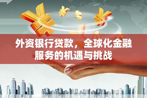 新北外资银行贷款，全球化金融服务的机遇与挑战