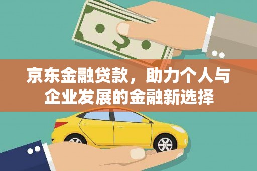 新北京东金融贷款，助力个人与企业发展的金融新选择