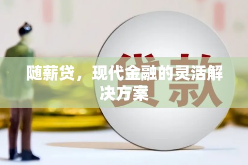 新北随薪贷，现代金融的灵活解决方案