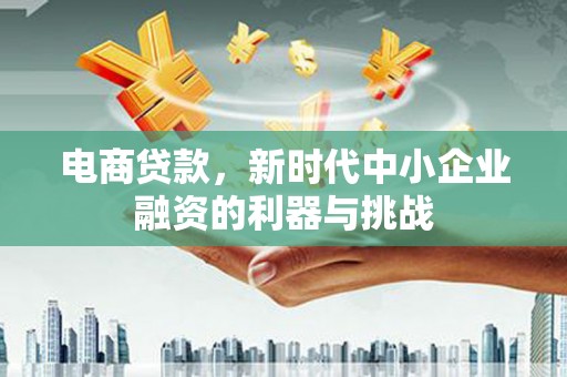 新北电商贷款，新时代中小企业融资的利器与挑战