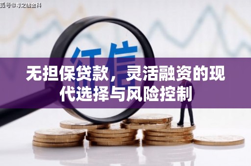 新北无担保贷款，灵活融资的现代选择与风险控制