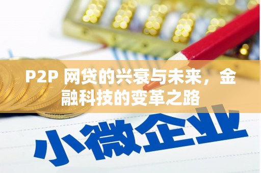 新北P2P 网贷的兴衰与未来，金融科技的变革之路