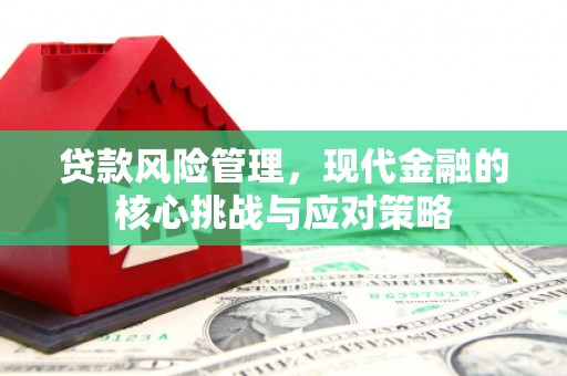 新北贷款风险管理，现代金融的核心挑战与应对策略