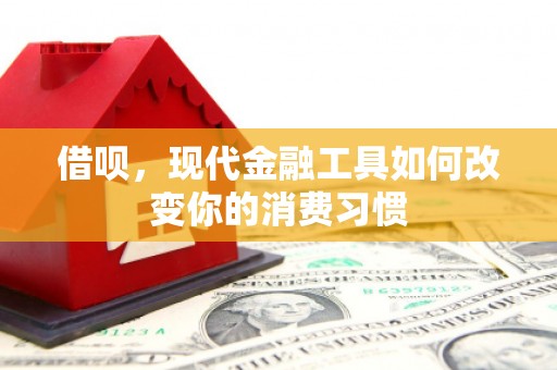 新北借呗，现代金融工具如何改变你的消费习惯