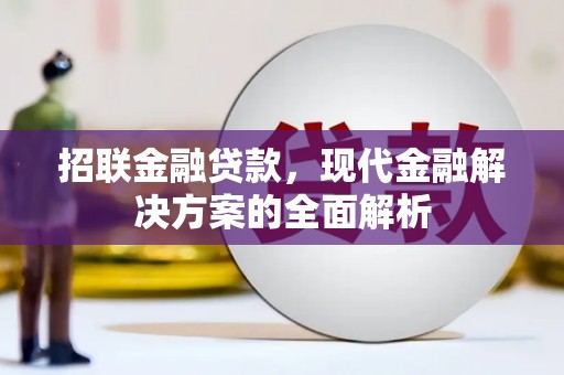 新北招联金融贷款，现代金融解决方案的全面解析
