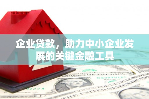 新北企业贷款，助力中小企业发展的关键金融工具