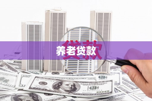 新北养老贷款